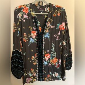 Johnny Was Paris Effortless Blouse. Worn once. Excellent condition.